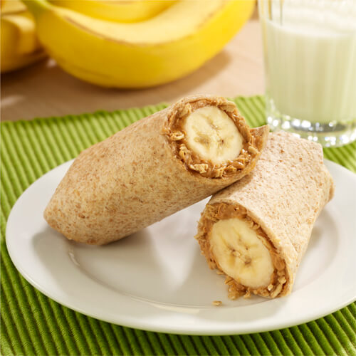 Peanut Butter Banana Roll UP