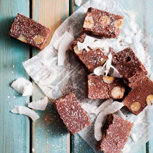 Almond Butter Chocolate Fudge