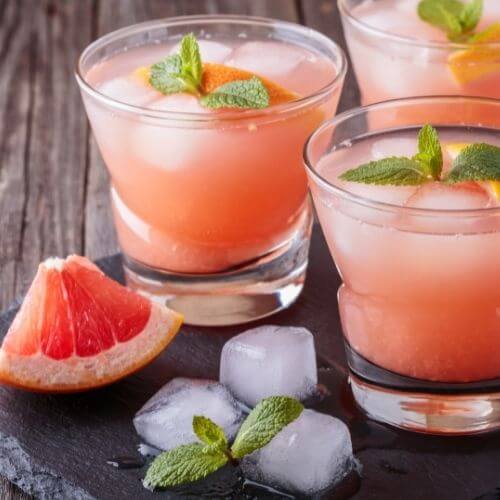 Grapefruit and Lemongrasss Sake Cocktail