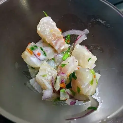 Grouper Ceviche with Lime and Chili