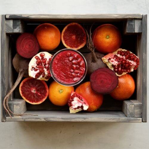 Pomegranate and Beetroot Juice